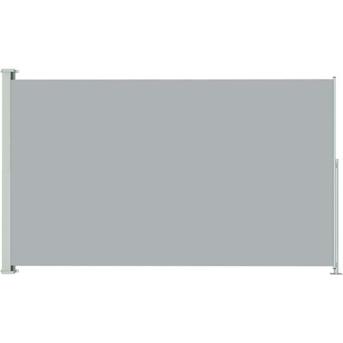 VidaXL Uvlačiva bočna tenda za terasu 180 x 300 cm siva Slike