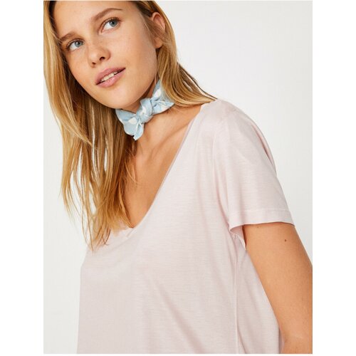 Koton T-Shirt - Pink - Regular fit Slike