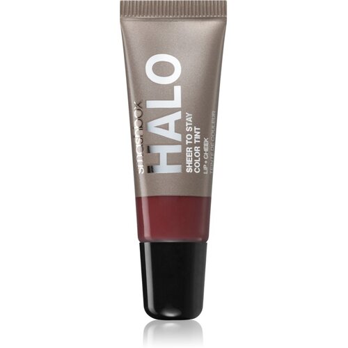 Smashbox Halo Sheer To Stay Color Tints tekuće rumenilo i sjajilo za usne nijansa Pomegranate 10 ml Cijene