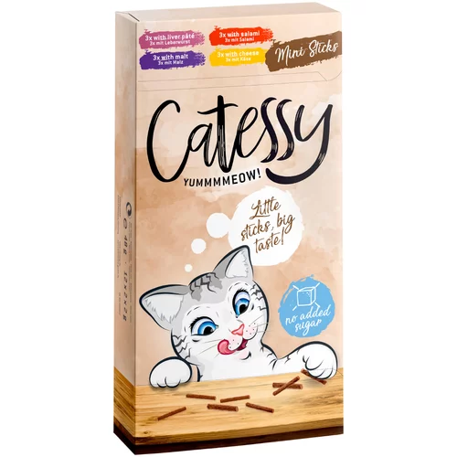 Catessy Mini-Sticks - Miks 4 sorte (48 g)