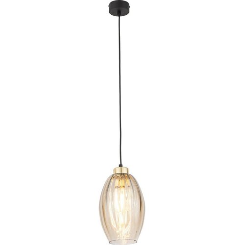  Luster na sajli SEBO 1xE27/15W/230V crna/dimljeno bež Cene