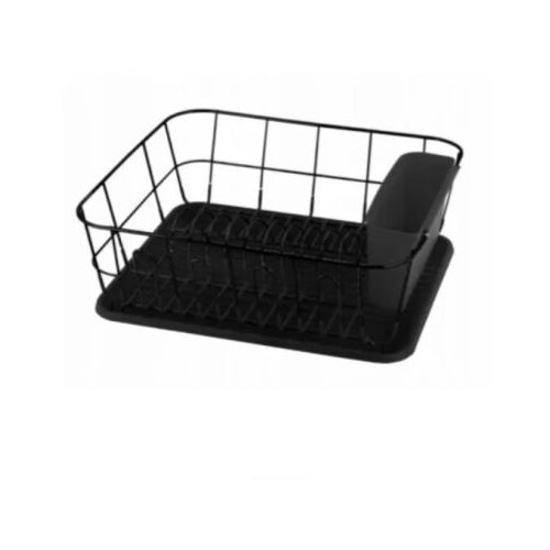 Vilde 0763C - Metalni ocedjivac sa sudove - Crni 37 x 33 x 13,5cm Cene