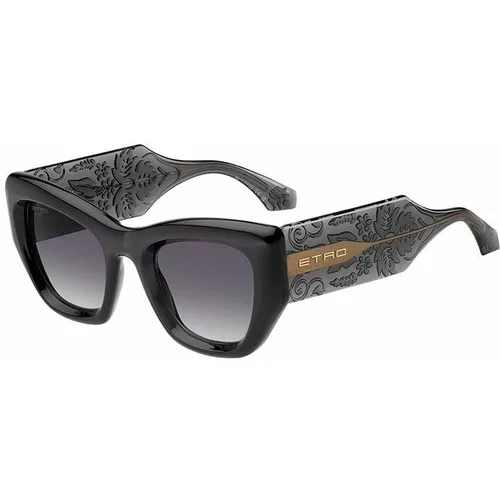 Etro Sunčane naočale za žene, boja: crna