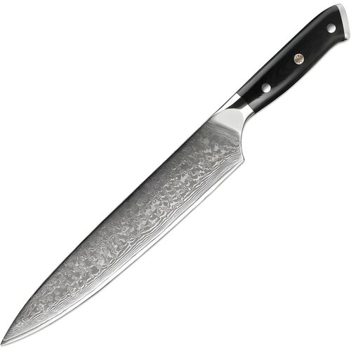  Damast kuhinjski nož KX-42114 - Chef / Crna Slike