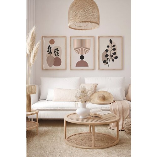 Wallity slika 3Dartsoho60, 3 dela, 33 x 48 cm Slike