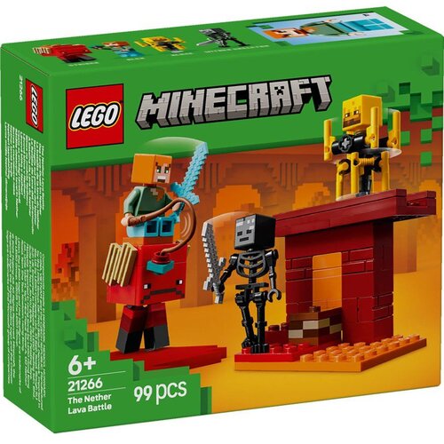 Lego Minecraft Lava Battle in the Nether 21266 Slike