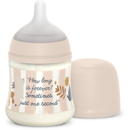 Suavinex Wonderland SX Pro Physiological Anti-Colic steklenička za dojenčke S Slow Flow 0 m+ Pink 150 ml Slike