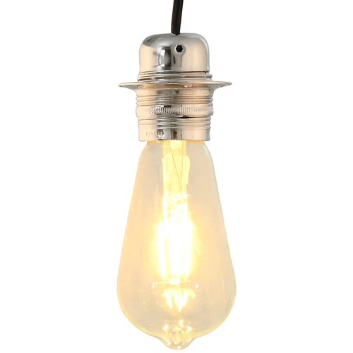  Grla za svjetiljke 2 kom Saten nikal E27 satenski nikal 59 x 60 mm Slike