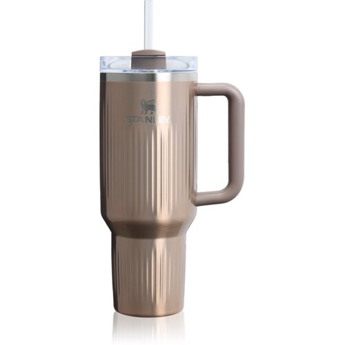 Stanley Quencher H2.O Fluted Tumbler tumbler od nehrđajućeg čelika sa slamkom veliki Pale Gold Shine 1180 ml Slike