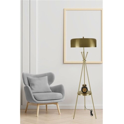Opviq Podna lampa Venedik Retro 8, 165 cm, E27, Zlatna boja Cene