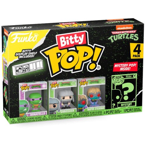 Funko Blister 4 figures Bitty POP Teenage Mutant Ninja Turtles Donatello Cijene