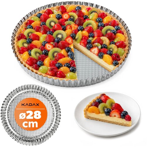 KADAX okrogel pekač za pite s premazom proti prijemanju 28 cm, (5000354170) Cene