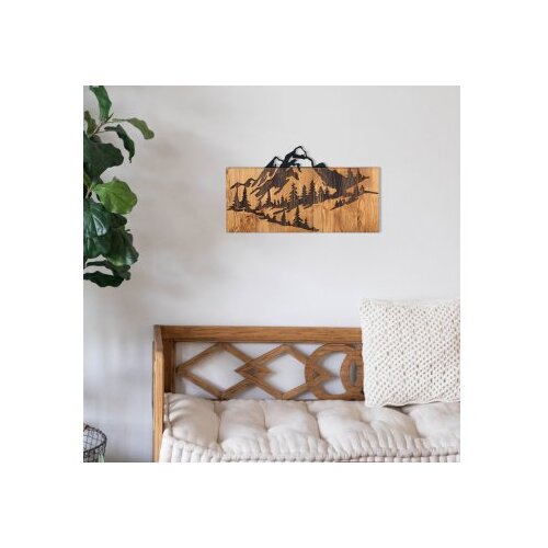 Wallity zidna dekoracija Nature, 57,5x33cm, Hrast Cene