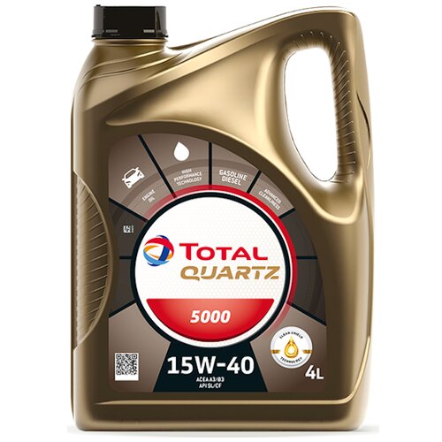 Total quartz 5000 motorno ulje 15W40 4L Cene