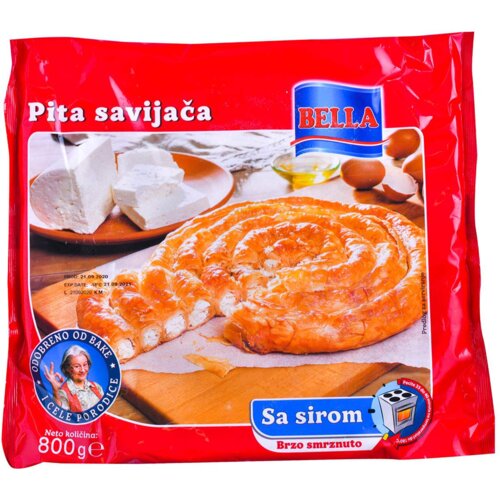 Bella Pita Savijača sa sirom 800g Cene