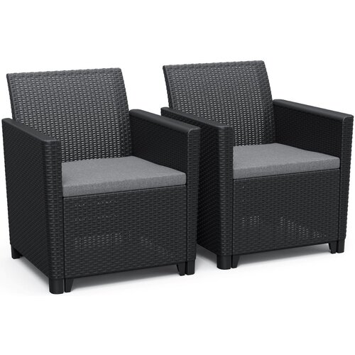 Vrtne garniture CLAIRE DUO &amp;ndash; grafit Slike