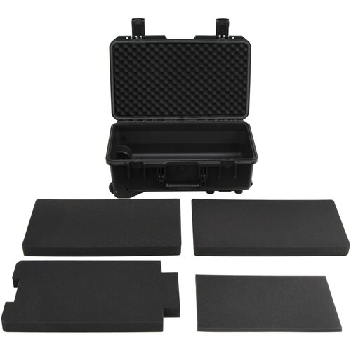  Prijenosni kovčeg crni 55 x 35 x 22,5 cm od PP-a Slike