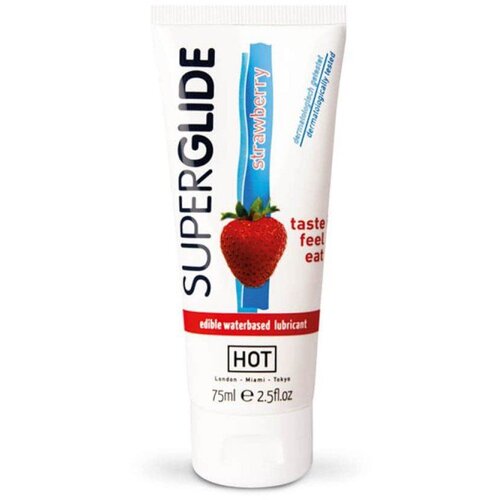 Hot Lubrikant Superglide (jagoda) Cene