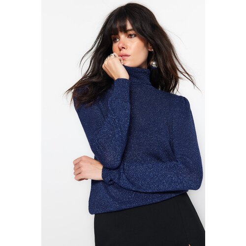 Trendyol Sweater - Dark blue - Slim fit Slike