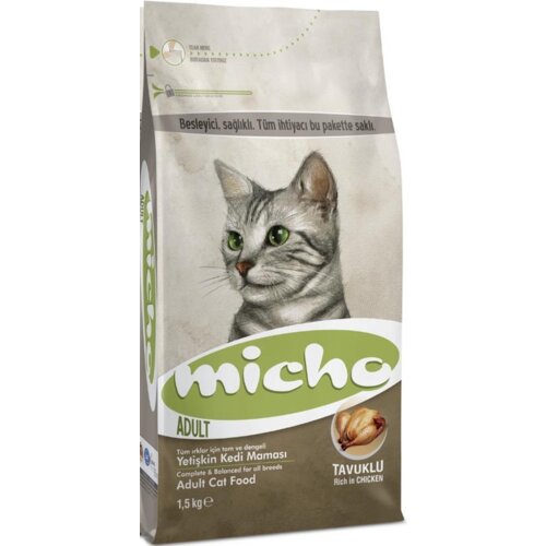 Micho PREMIUM HRANA - za odrasle mačke -Piletina 1.5kg Slike