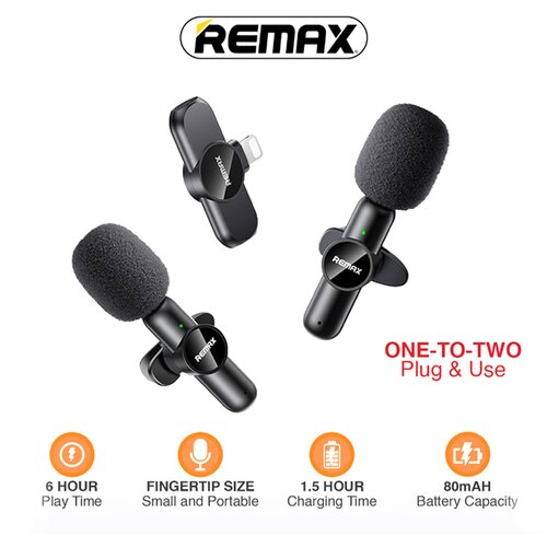  mikrofon remax ryusic series K10 iphone crni Cene