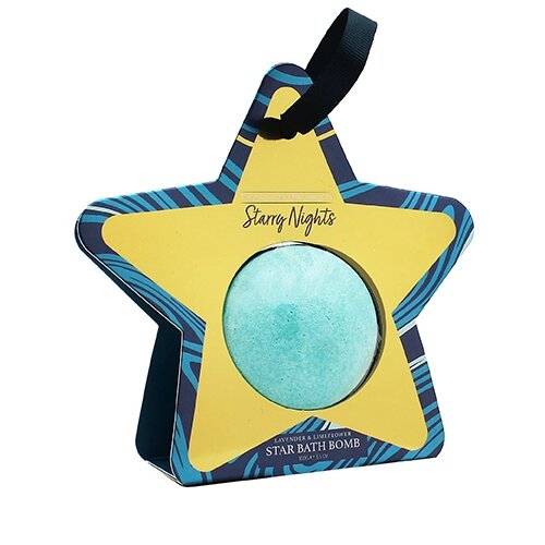 The Indulgent Bathing Co starry nights star bath bomb Slike
