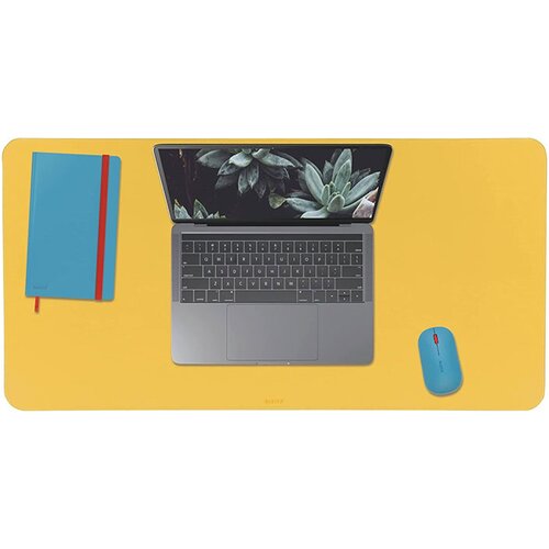 Leitz Namizna podloga Cosy Mat, 800 x 400 mm, rumena Cene