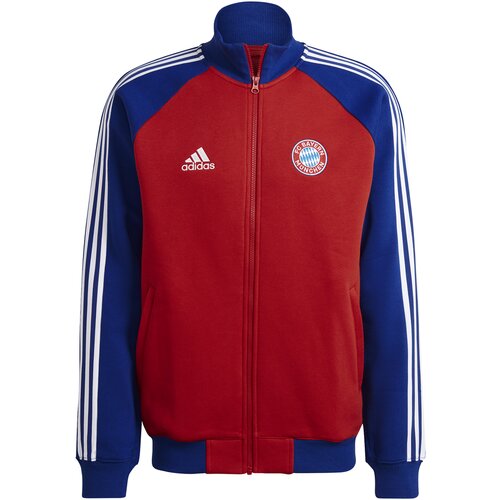 Adidas FCB 21/22 ANJK, muška jakna za fudbal, crvena H67174 Slike