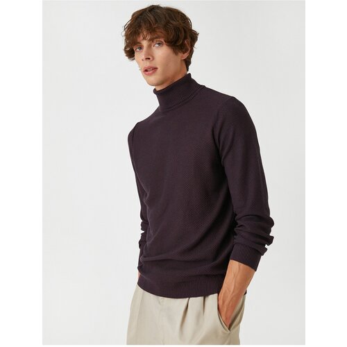 Koton Sweater - Burgundy - Relaxed Slike