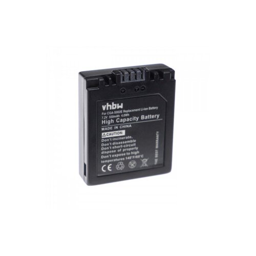 OTB baterija CGA-S002 za panasonic lumix DMC-FZ1 / DMC-FZ5 / DMC-FZ20, 520 mah kompatibilnost s originalnom baterijom Slike