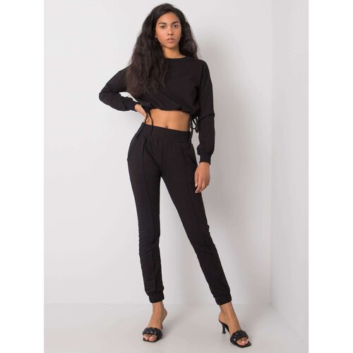 Fashion Hunters RUE PARIS Black women&amp;#039;s set Slike