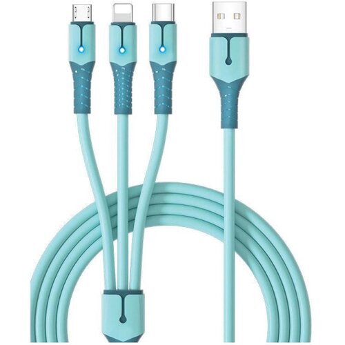 X Wave USB Kabal 3 in1 TIP-A-micro/C/Lighting 65W 1.5m (usbA,usbC,Iphone,Micro),led indikacija pvc Cene