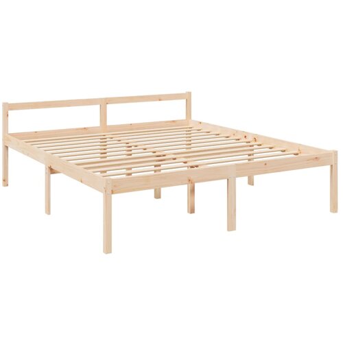  Krevet za starije osobe 200 x 200 cm od masivne borovine Slike