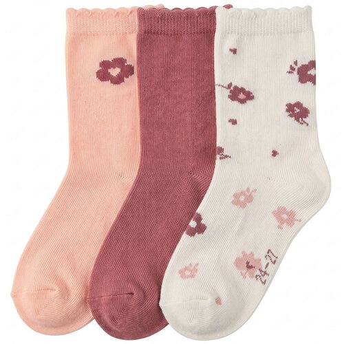 Lucky Kiddo nogavice 3 kosi LK-GS-1 034962 D večbarvno 24-27 Slike