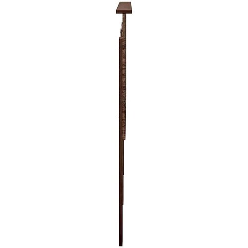  Uzglavlje s uzglavljem Smeđi hrast 180 cm Konstruirano drvo Slike