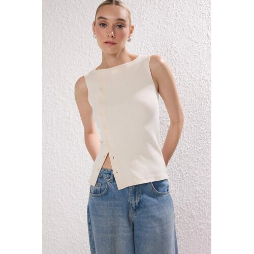 TRENDYOLMILLA Ženska bluza, Bež Slike