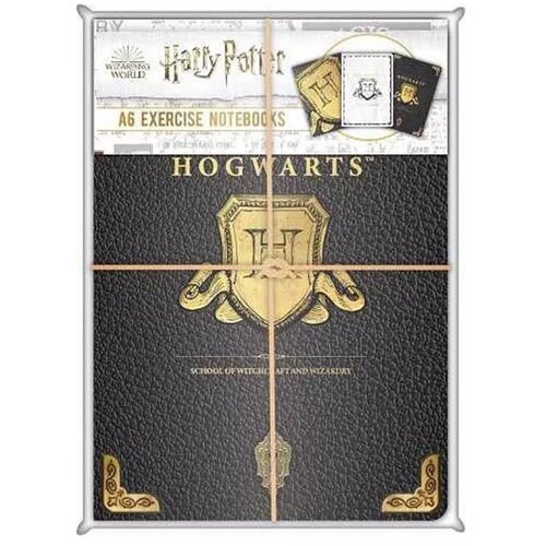 Blue Sky Designs Ltd HARRY POTTER A6 BILJEŽNICE 3PK - HOGWARTS GRB Slike