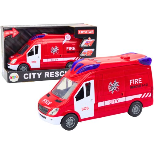  Gasilski kombi za igro Fire - 26 cm - rdeč Cene
