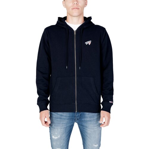 Tommy Hilfiger Puloverji TJM REG SIGNATURE ZI DM0DM16798 Modra Slike