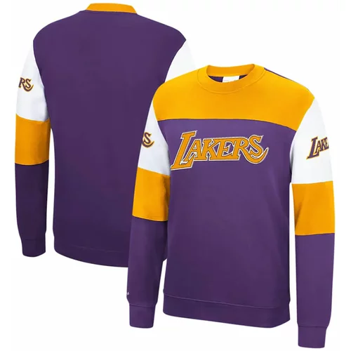 Mitchell And Ness Los Angeles Lakers Mitchell & Ness Perfect Season Crew Fleece pulover