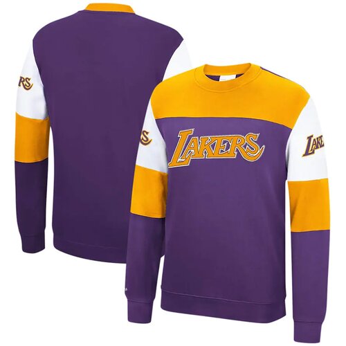 Mitchell And Ness Los Angeles Lakers Mitchell &amp;amp; Ness Perfect Season Crew Fleece pulover Slike