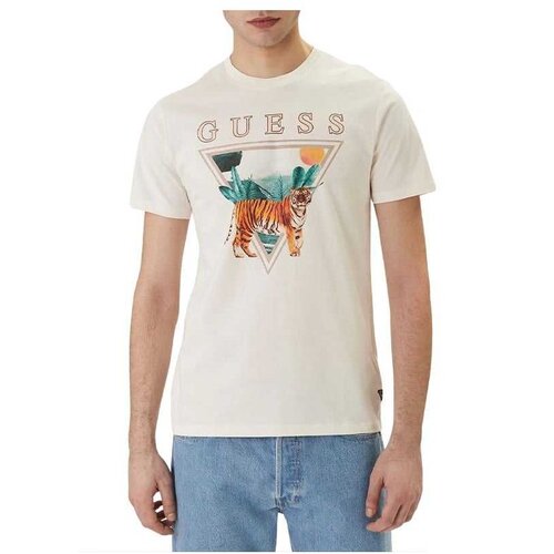 Guess muška logo majica Cene