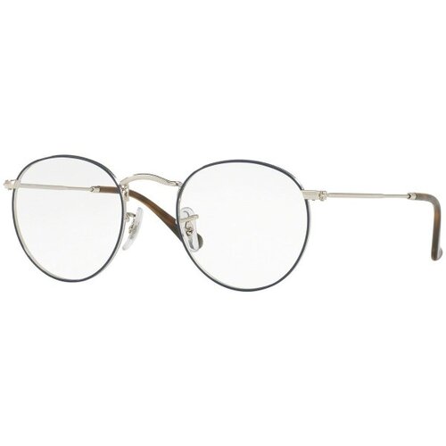 Ray-ban Round Metal Classic RX3447V 2970 M (50) Modra/Kristalna Cene
