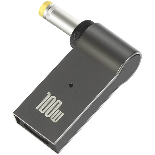AVIZAR 100 W polnilni adapter USB-C v DC 4,8 x 1,7 mm - siv, (21262217) Slike