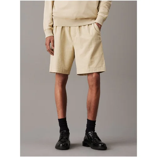 Calvin Klein Jeans Kratke hlače & Bermuda J30J325623 Bež Calvin Klein Jeans Kratke hlače & Bermuda J30J325623 Bež