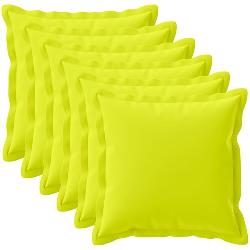  Presvlaka za jastuk 6 kom. HOUTEN Svijetlo zelena. 80 x 80 cm Cijene