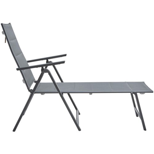Ambia Garden VRTNI LEŽALNIK aluminij pra&amp;scaron;no lakirano antracit, temno siva Slike