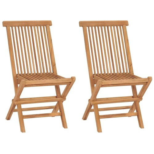  5-dijelni sklopivi vrtni bistro set Prirodna - Osmerokut 4 sjedala Bez naslona za ruke Slike