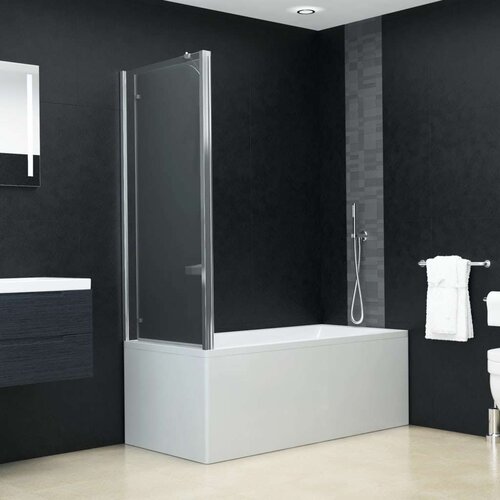 VidaXL Tu&amp;scaron;-kabina s dvostrukim sklopivim vratima ESG 120 x 68 x 130 cm Slike