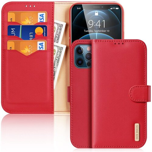 Dux ducis Hivo preklopna torbica iz pravega usnja za iPhone 12 Pro / iPhone 12 Cene